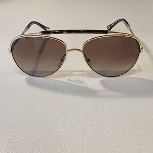 Chloe Unisex Sunglasses, Gold With Tortoiseshell Frame CE141SP No Case